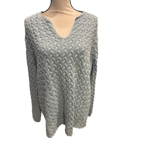 Women’s Liz Claiborne Textured Blue Sweater. Size 2XL. NWT! - Picture 1 of 4
